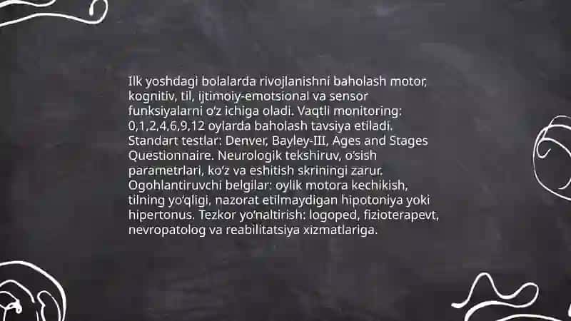 Ilk yoshdagi bolalarning reabilitatsiyasi 3