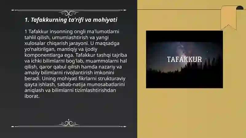Tafakkur 3