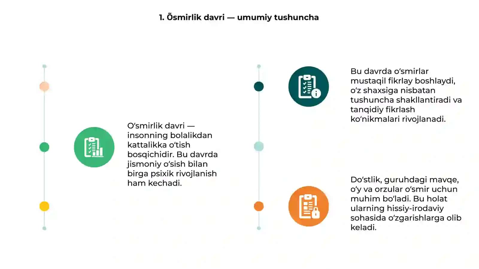 Psixik rivojlanishning umumiy tavsifi 3