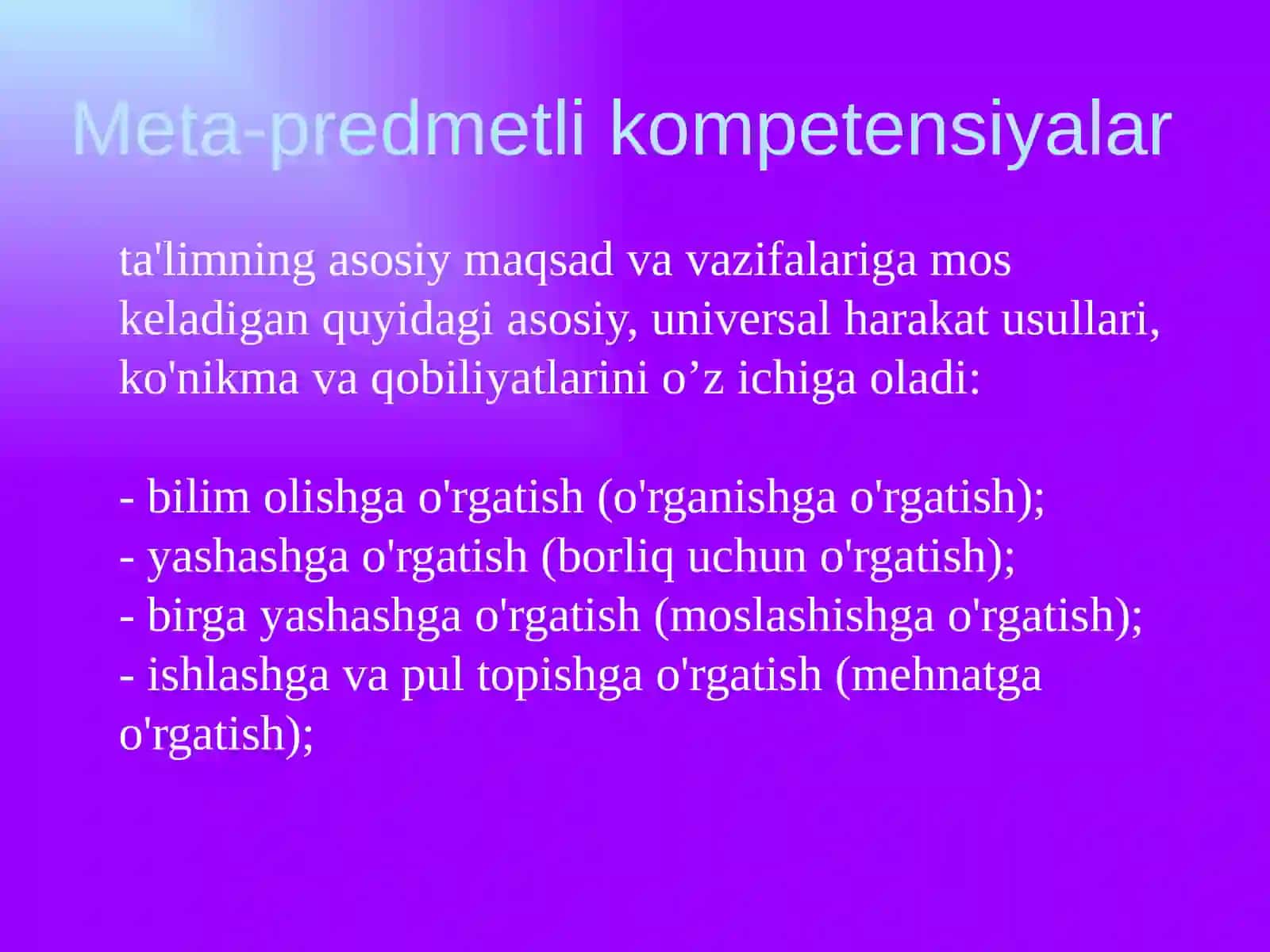 Meta-predmetli kompetensiya 3