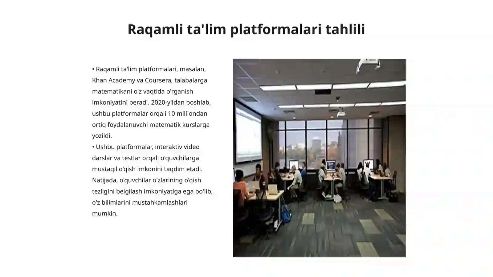 Raqamli texnologiyalar yordamida matematikani o'qitish 3