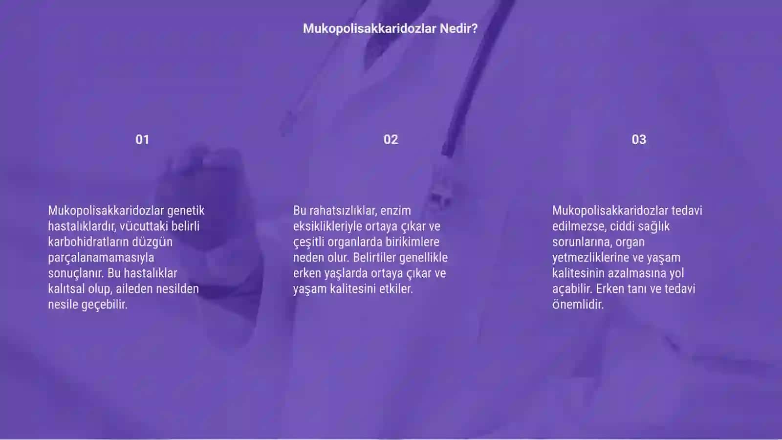 Mukopolisakkaridozlar fan genetika 3