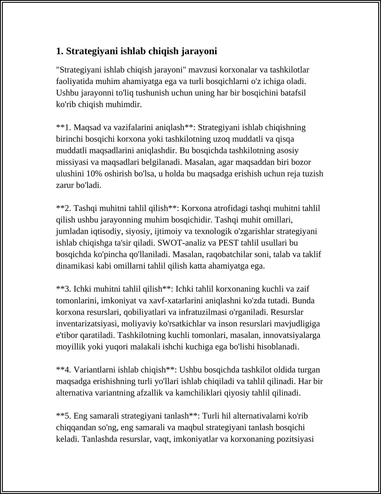 KORXONADA STRATEGIYANI AMALGA OSHIRISH 3