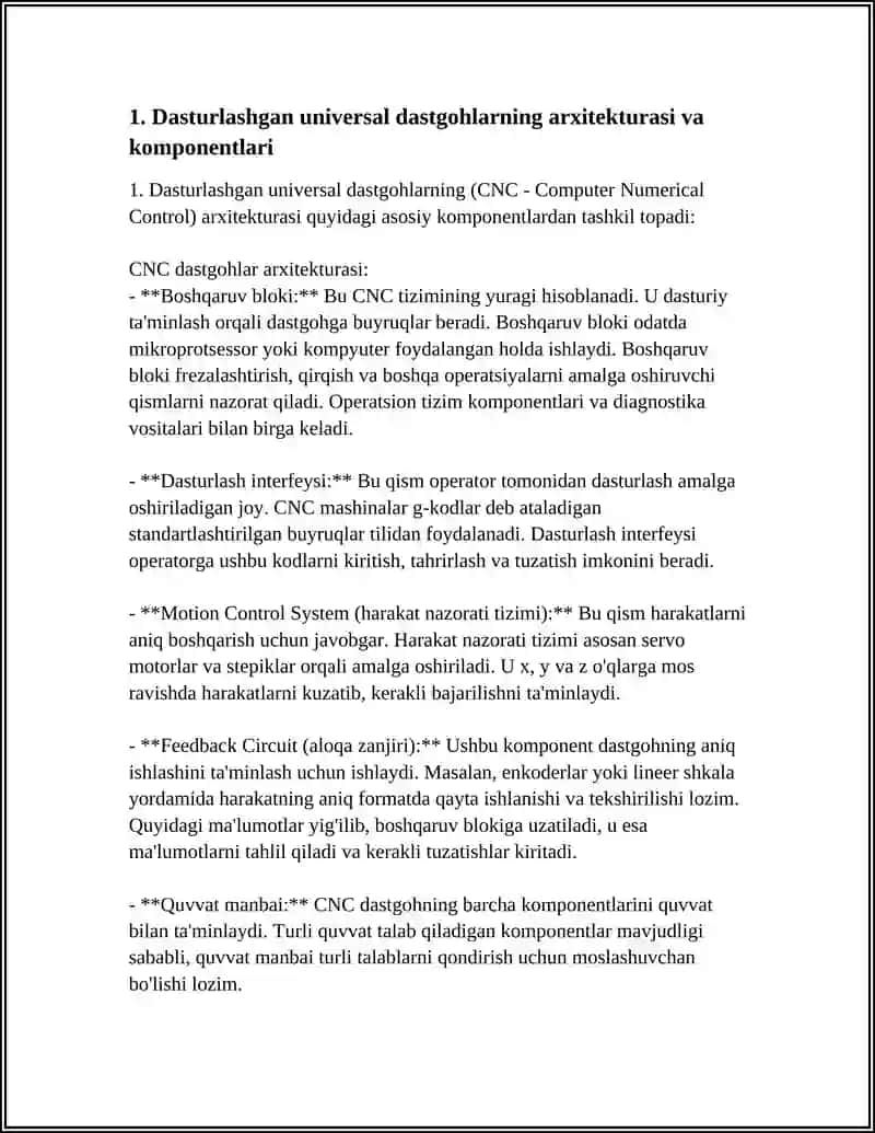 DASTURLASHGAN UNIVERSAL DASTGOXLAR 3