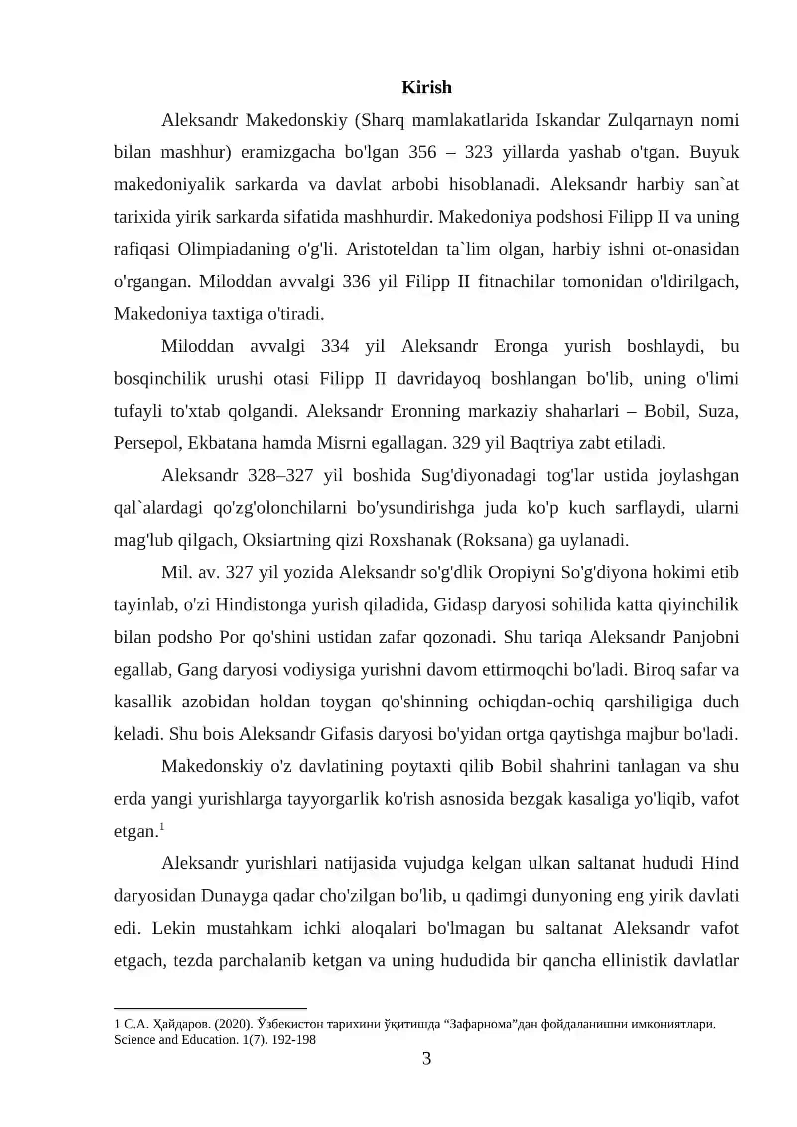 Aleksandr Makedonskiyning boshqaruv faoliyati 3
