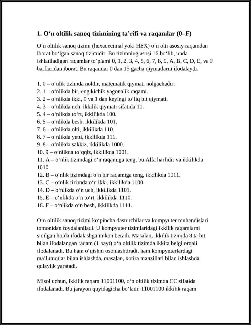 OʻN OLTILLIK SANOQ TIZIMI 3