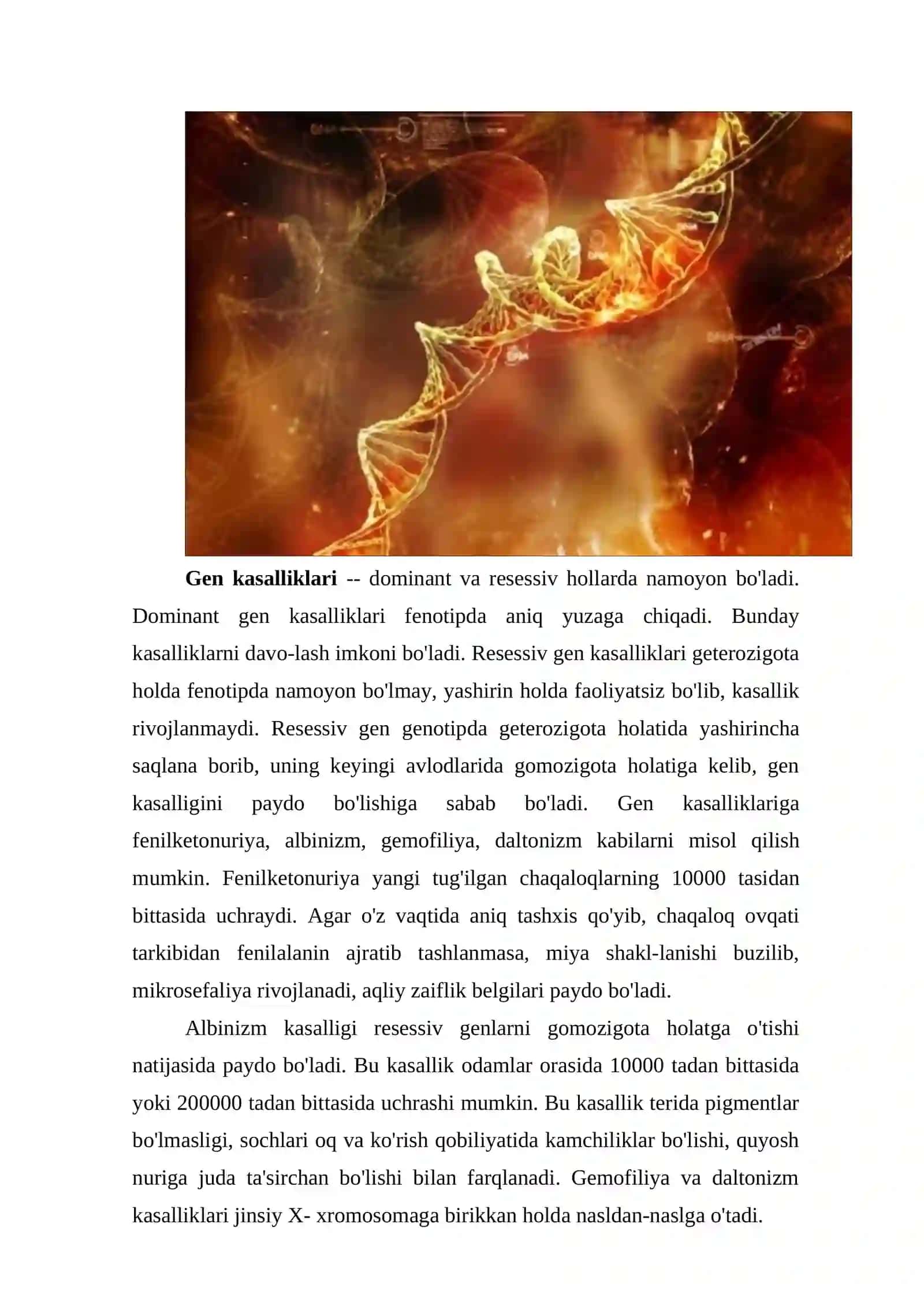 Odam genetikasi 3
