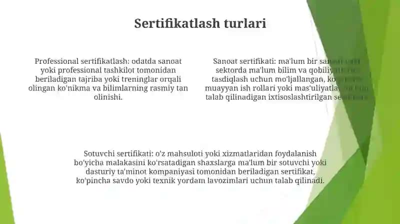 Sertifikatlashtirish Bòyicha Asosiy Tushzncha 3