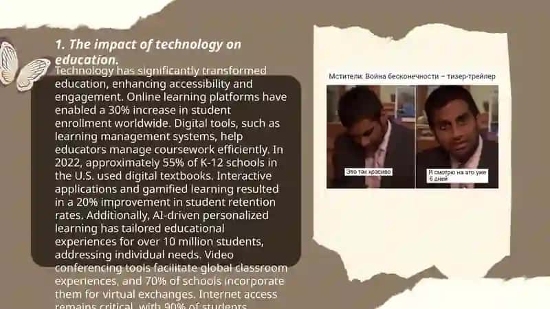 The Impact of Technology on Education 3