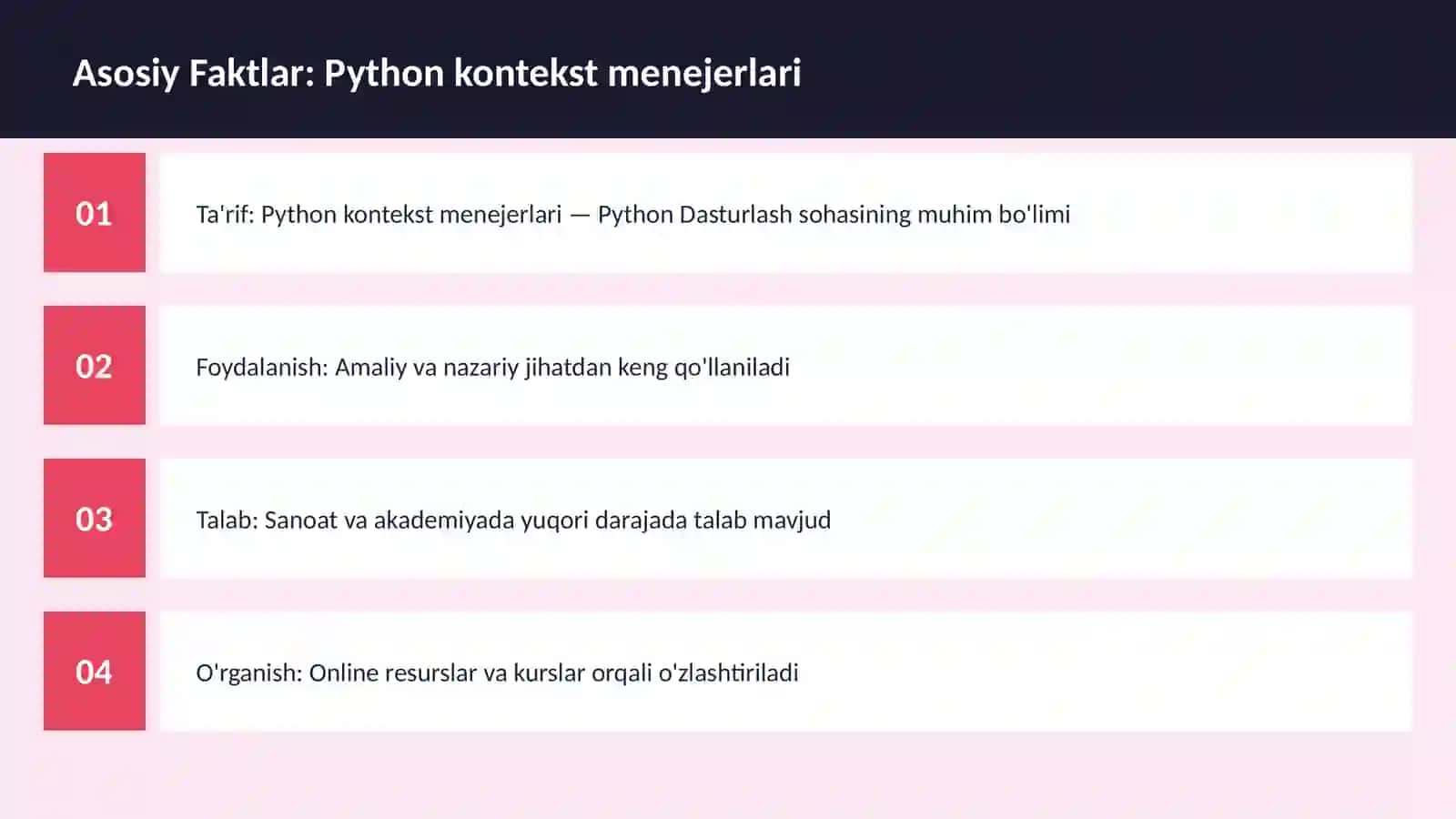 PYTHON DASTURLASH 3