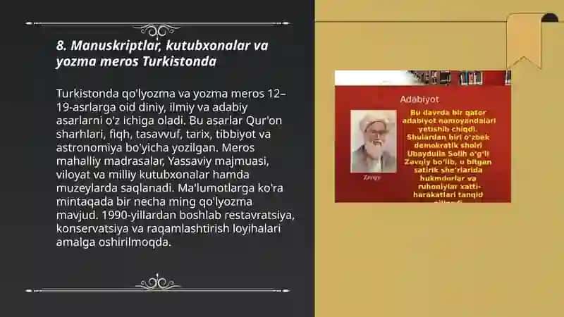 Turkistonda ilm fan va madaniyat 3