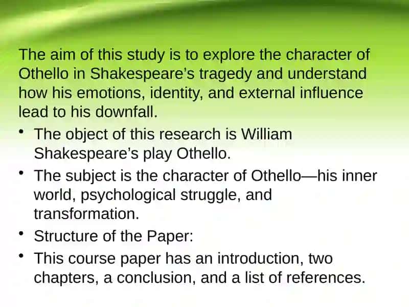 Image of Othello in tragedy of W. Shakespeare “Othello" 3