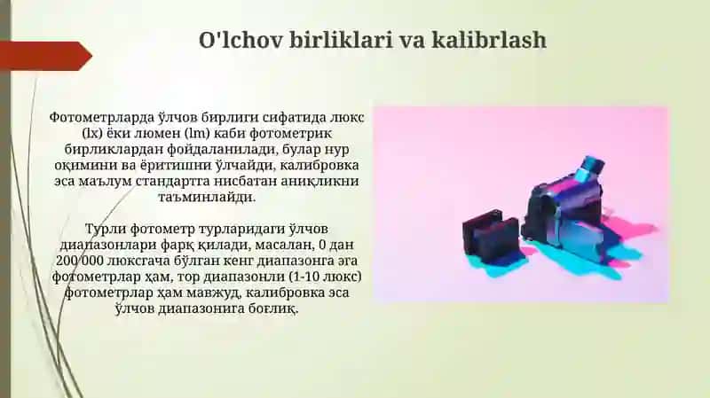 Fotometrlar 3