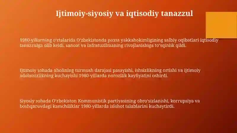 Ijtimoiy-siyosiy va iqtisodiy tanazzul 3