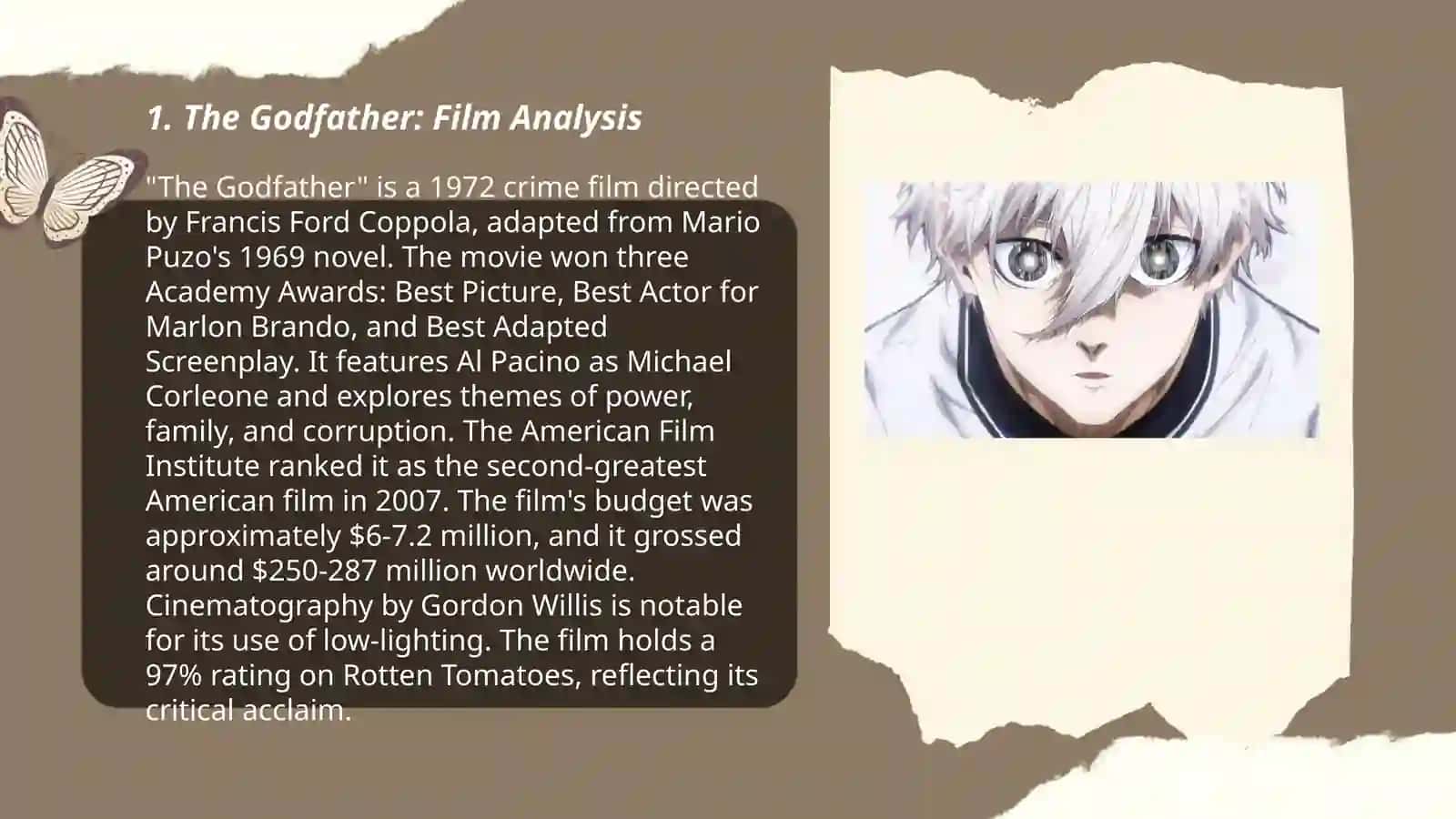 The Godfather: Film Analysis 3