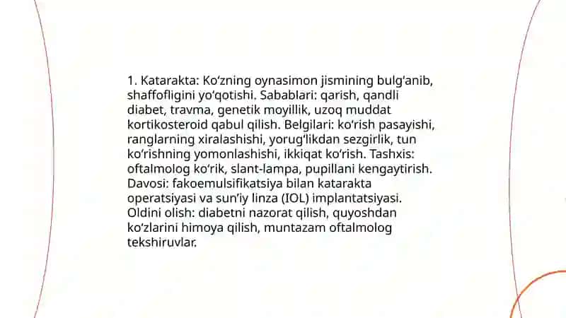Ko'z kasalliklari 3