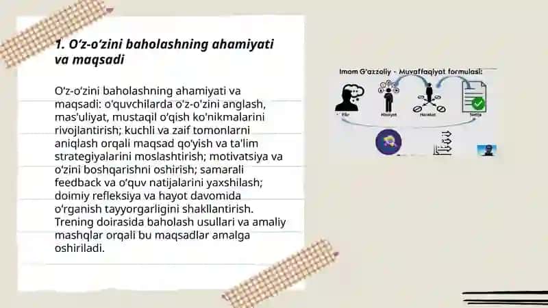 Muvaffaqiyat formulasi 3
