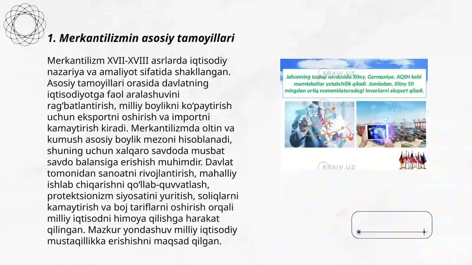 Merkantilizm iqtisodiy maktabi 3