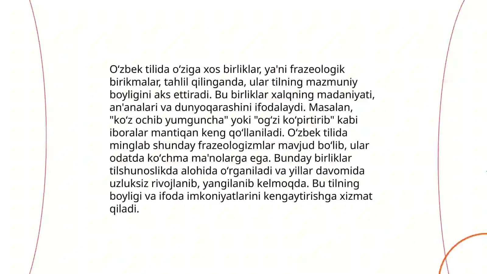 O'zbek tilida gap boʻlaklari 3