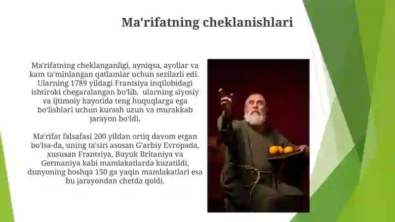 Ma'rifatparvarlik falsafasi 3