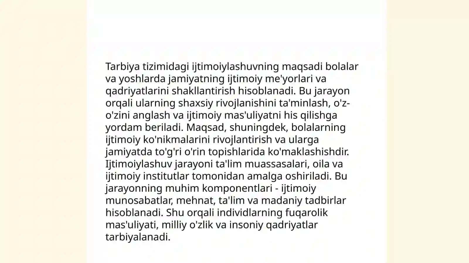 Tarbiya tizimini ijtimoiylashtirish 3