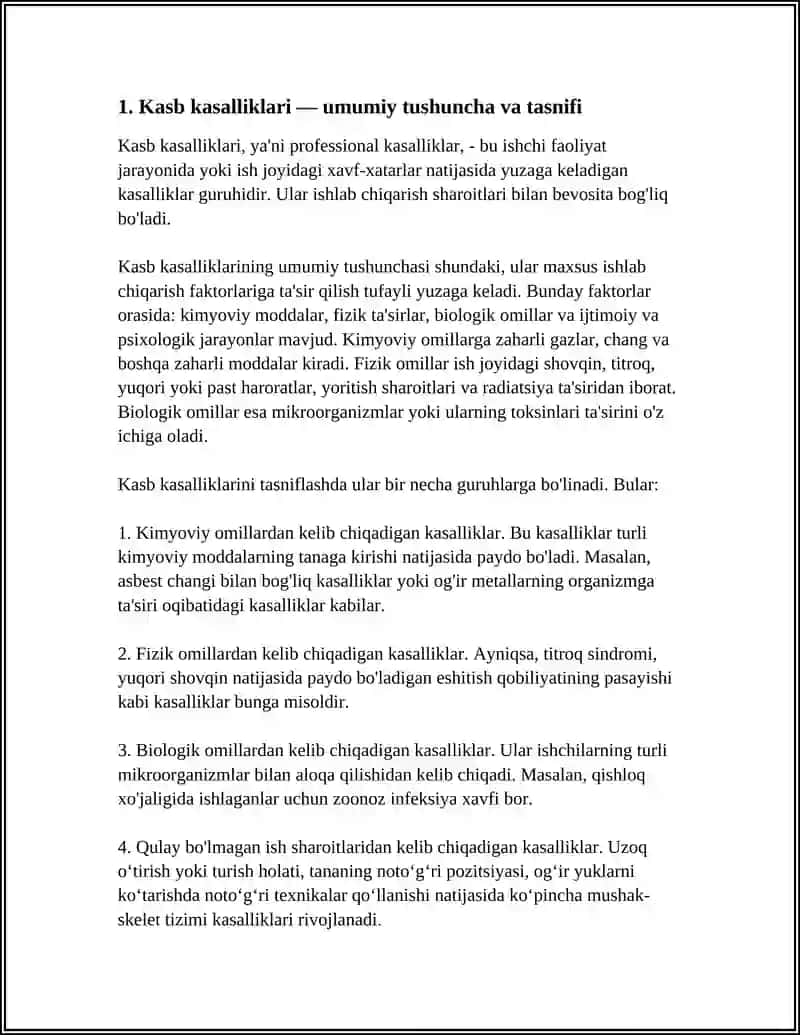 KASB KASALLIKLARI 3