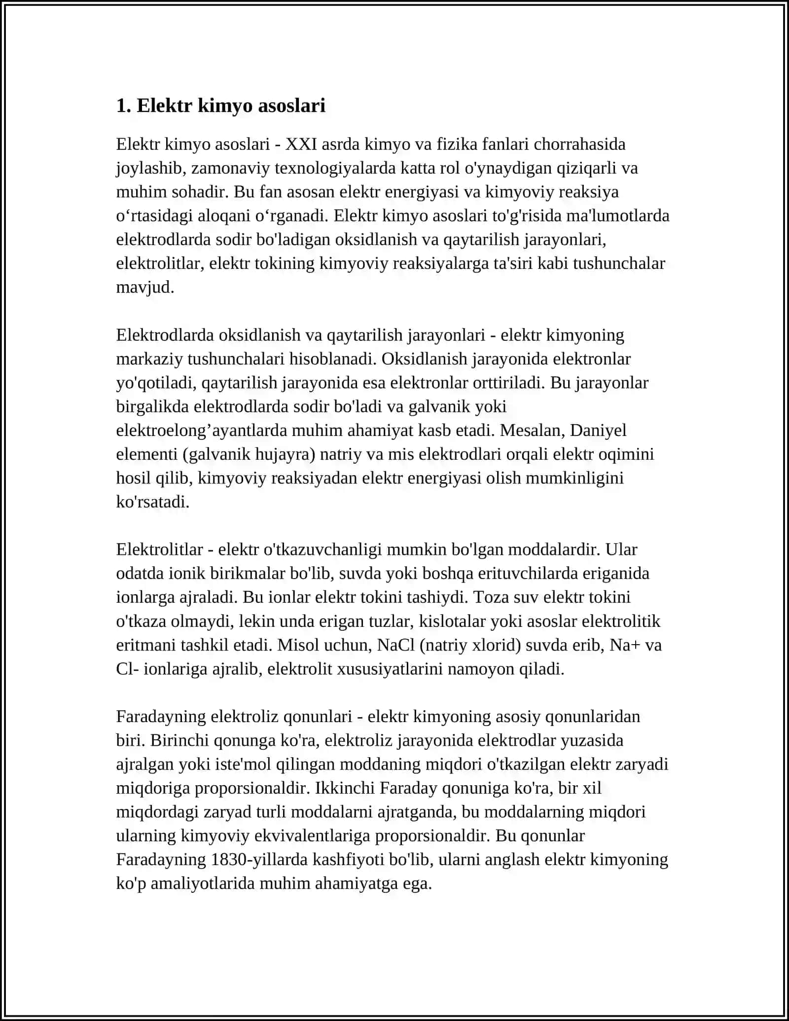 ELEKTR KIMYO ASOSLARI 3