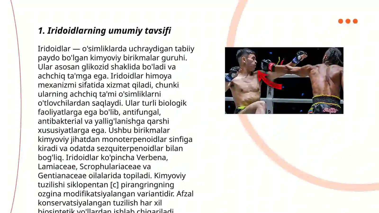 Iridoidlarning zamonaviy tasnifi 3