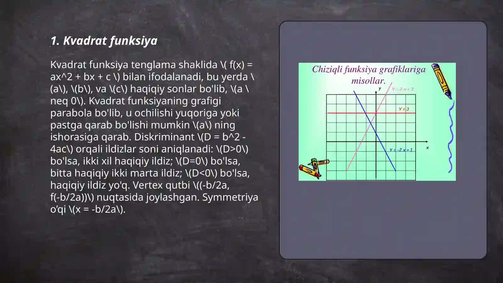 Kvadrat funksiya 3