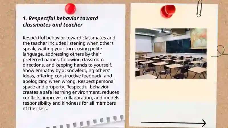 Classroom rules 3