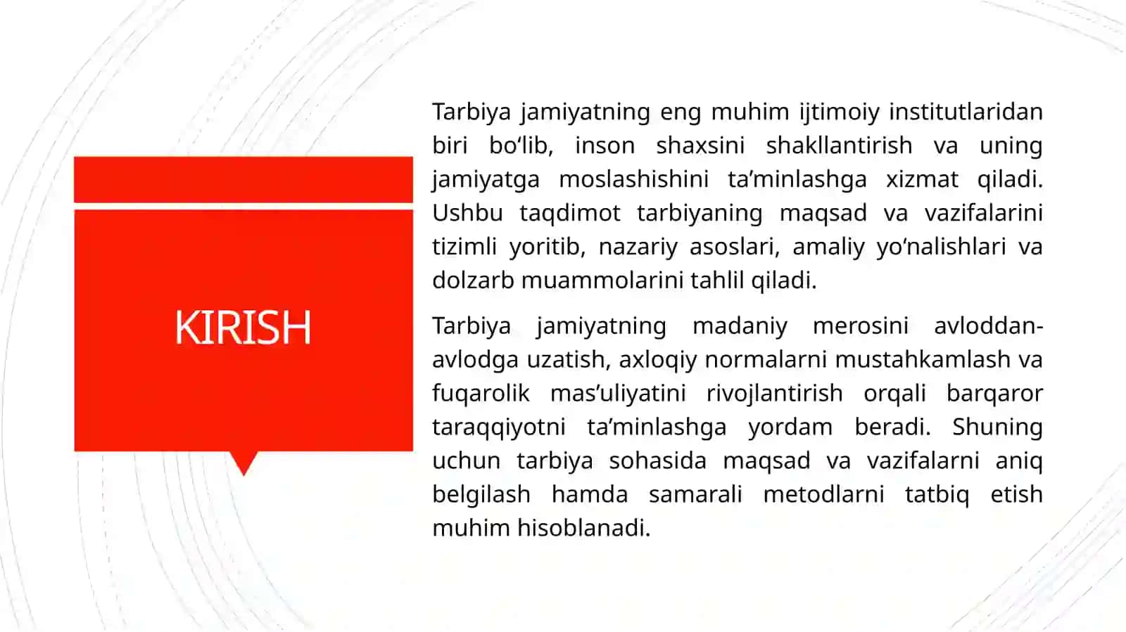 Tarbiyaning maqsad va vazifalari 3