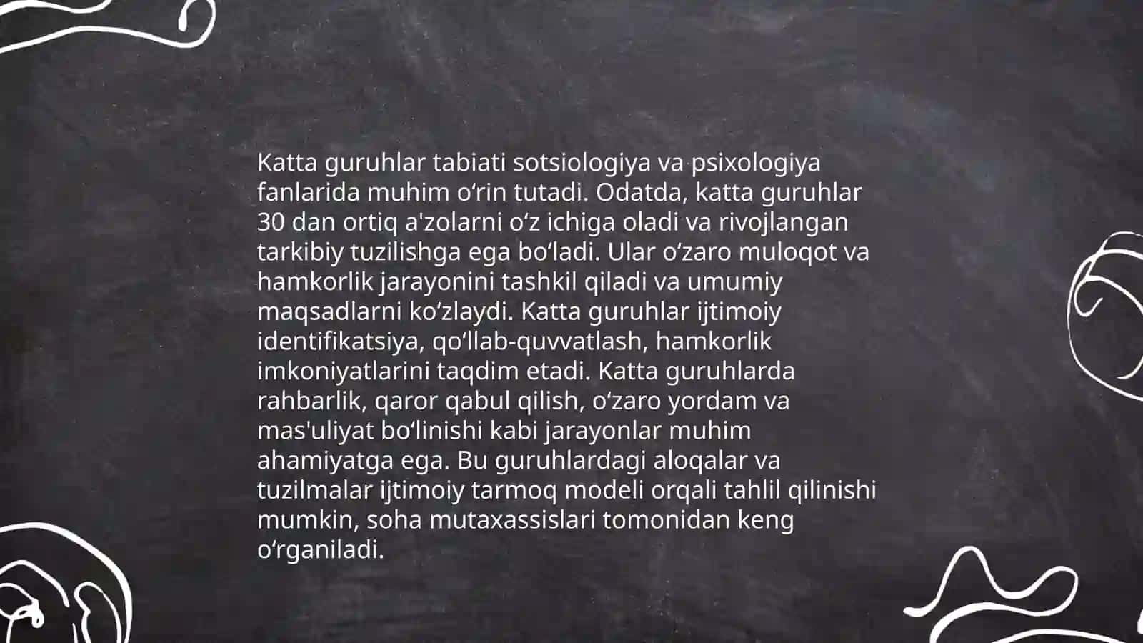 Katta guruhlar psixologiyasi 3
