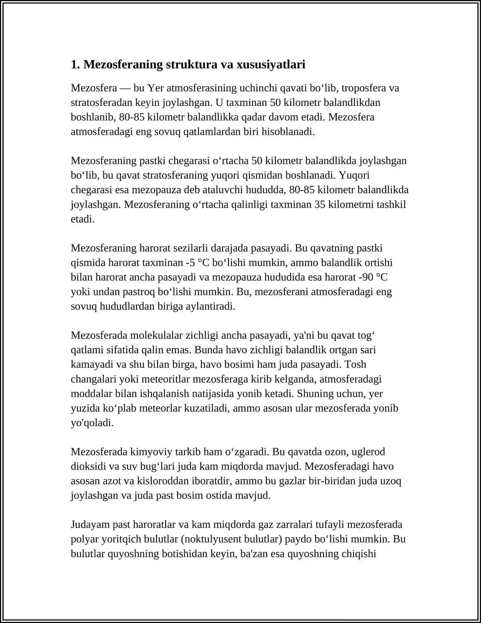 MEZOSFERA 3