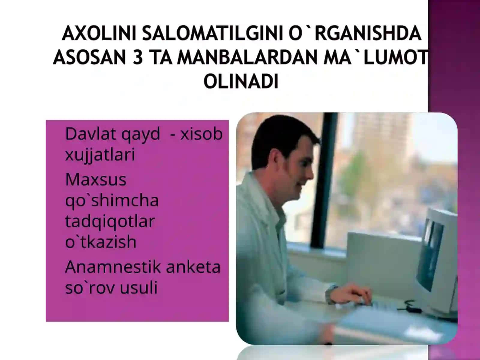 Statistika usullari 3