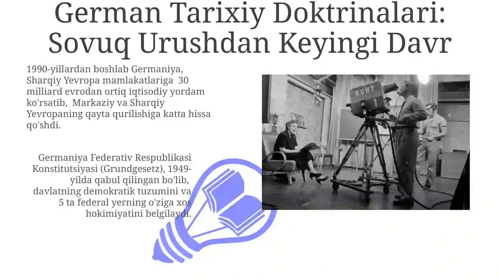 Germaniya tarixiy ta'limotlari 3