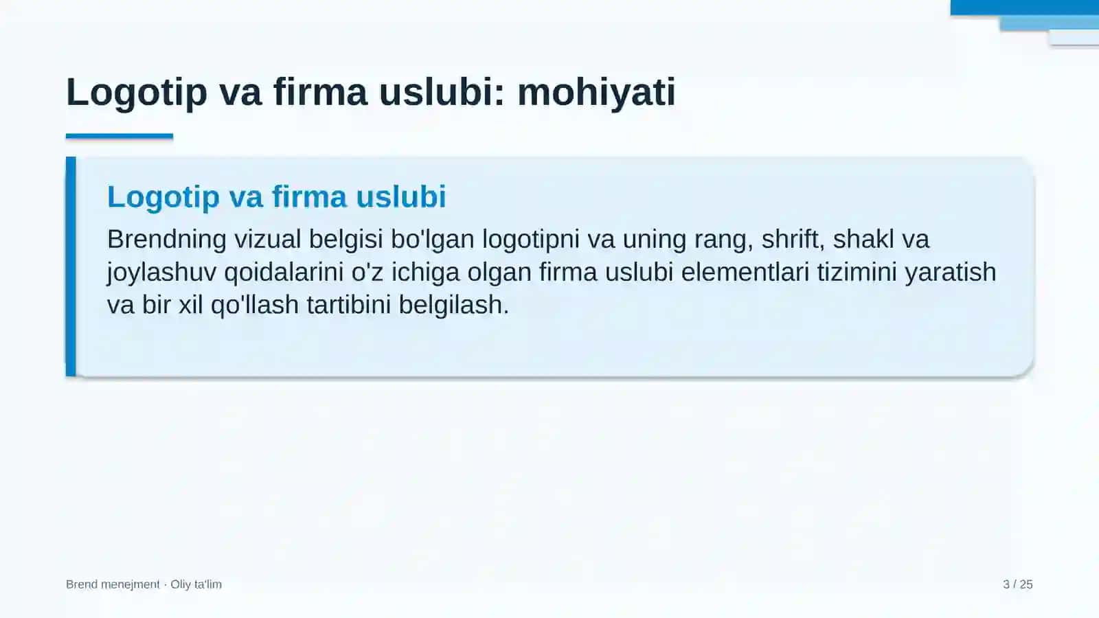 Davlat universitetlarida logotip va firma uslubini ishlab chiqish 3