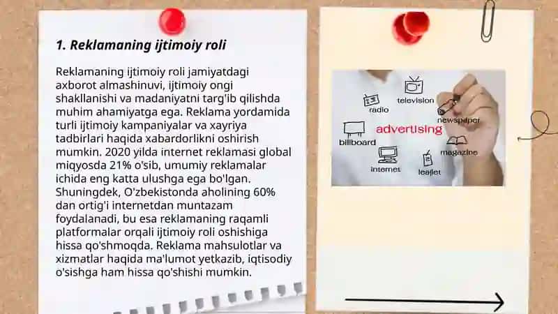Reklamaning ijtimoiy mazmun-mohiyati 3