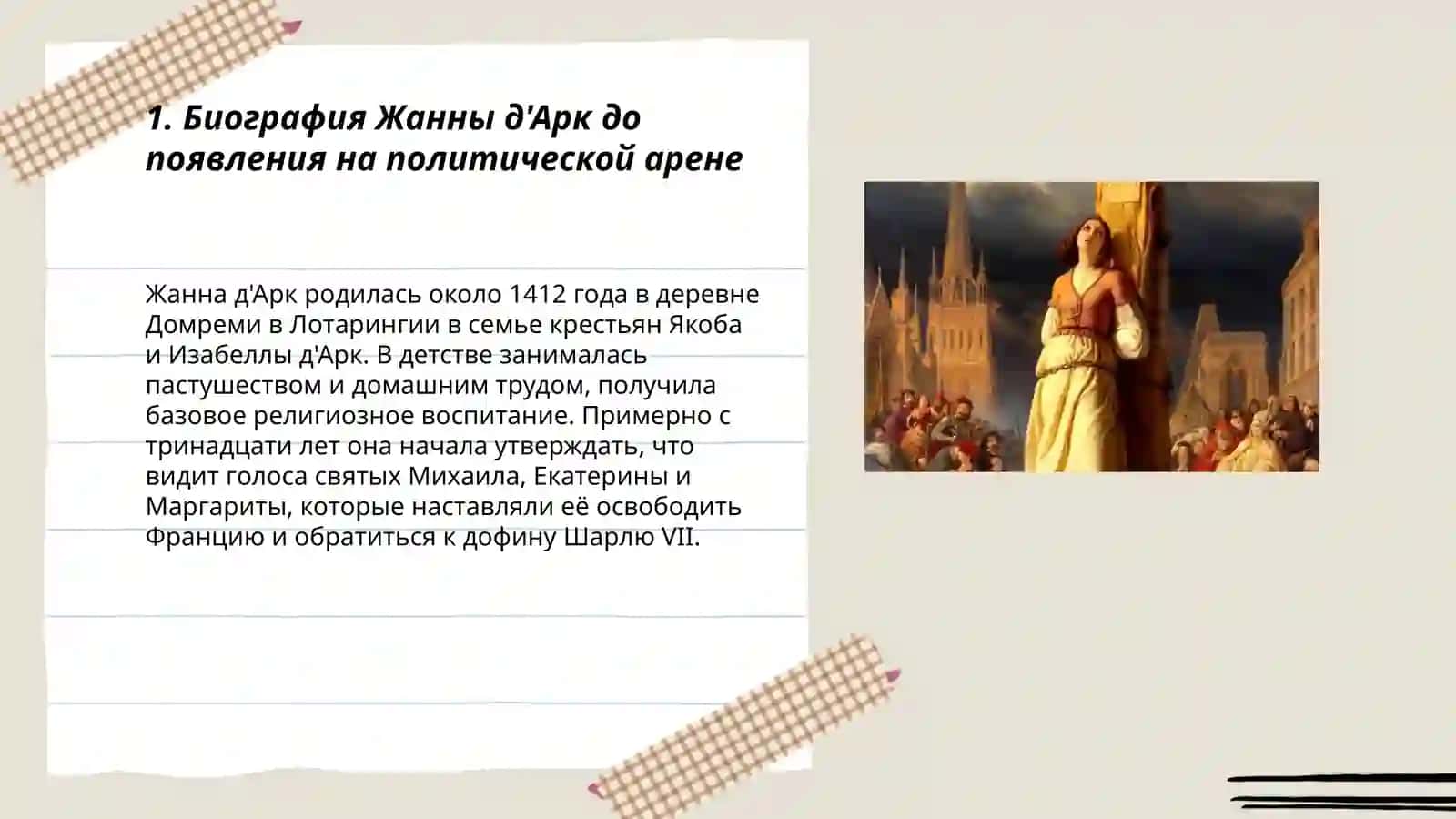 Жанна д'Арк и переломный момент Столетней войны 3