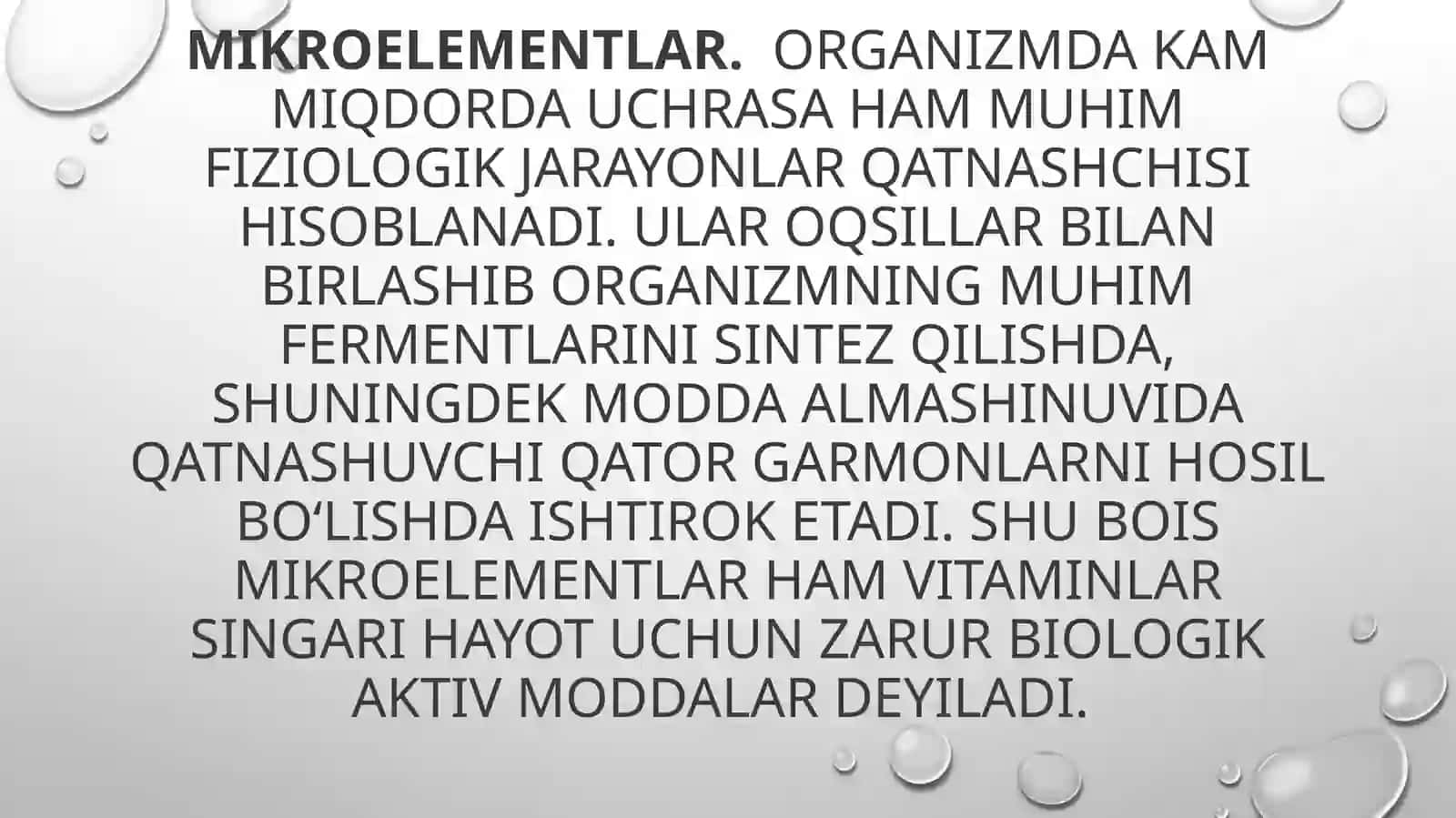 Mikroelementozlar ftor calsiy tuzlarini ortib ketishi 3