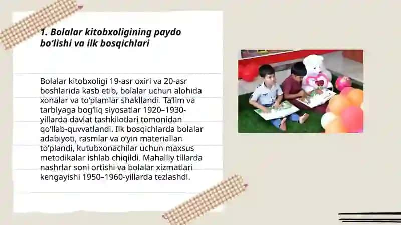 Bolalar kitobxoligi tarixi 3