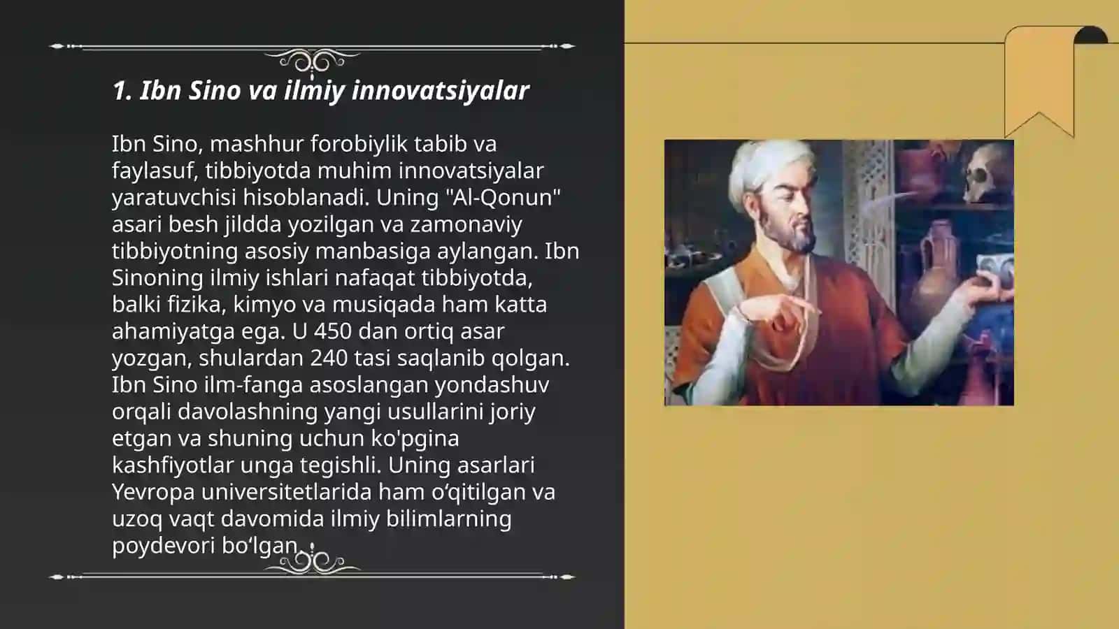 Abu Ali Ibin Sino ta'lim- tarbiya haqida 3