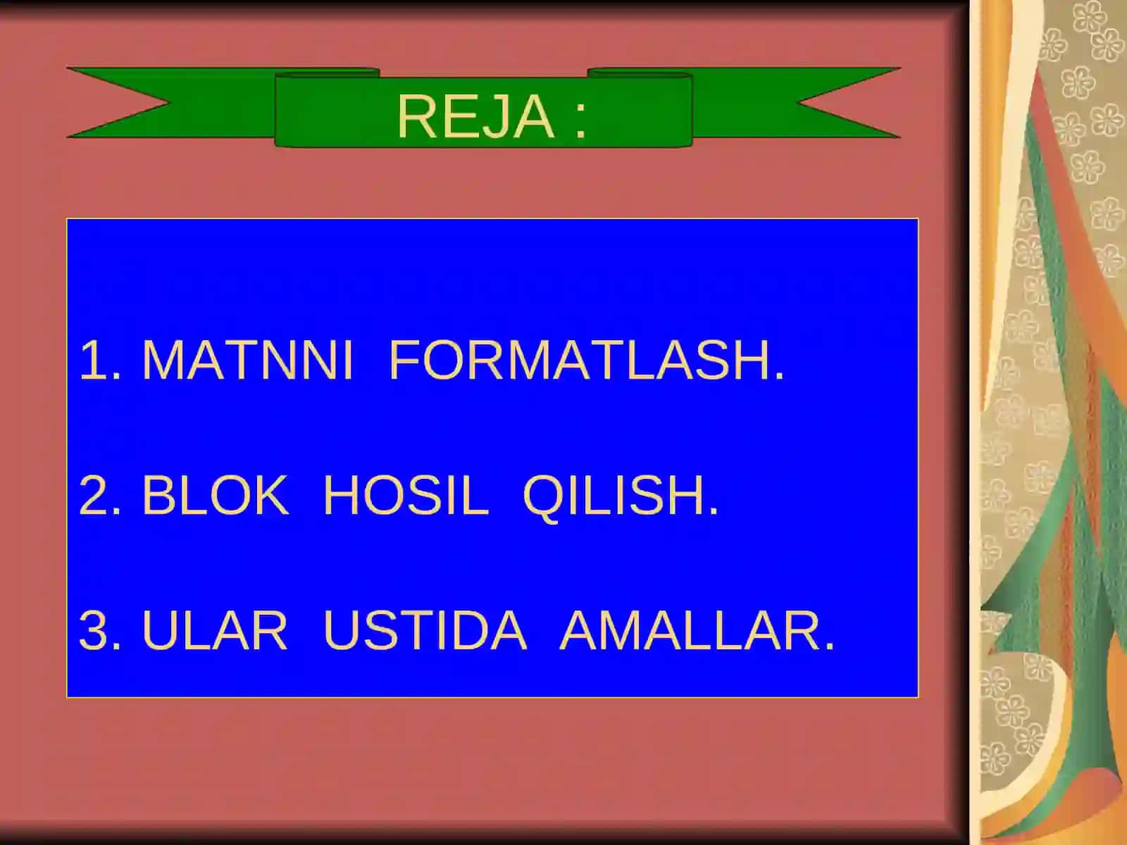 FIZIKA – MATEMATIKA FAKULTETI 3