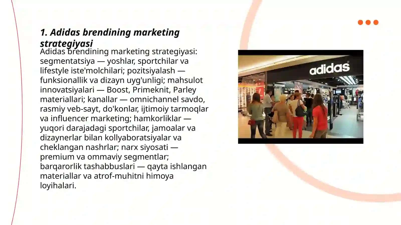 Marketing Adidas 3