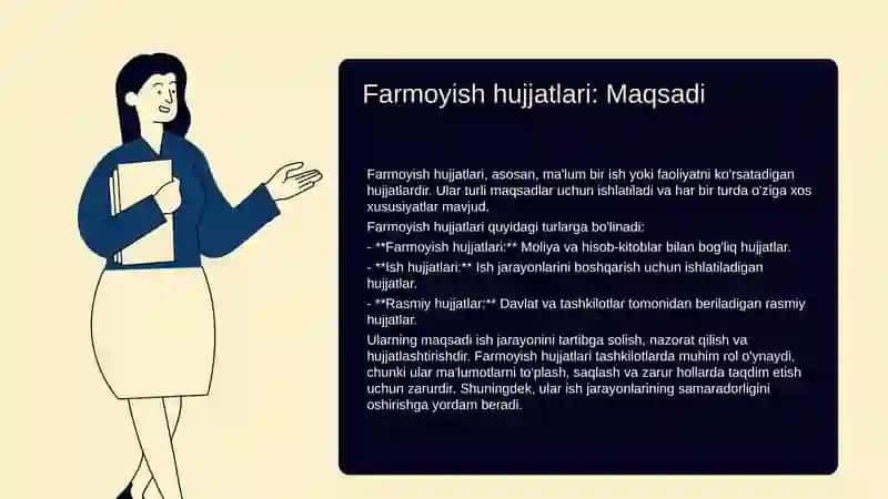 Farmoyish hujjatlari 3