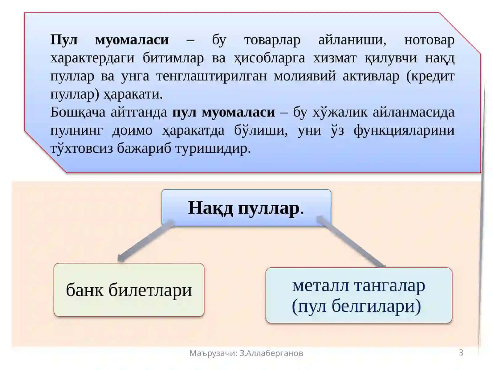 “ИҚТИСОДИЁТ НАЗАРИЯСИ” 3