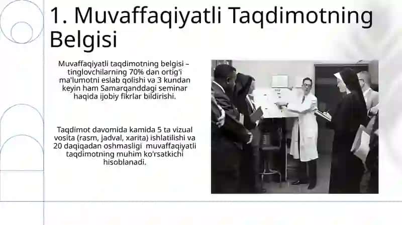 Onaning Oldida Nutq So'zlashda Taqdimotning Ahamiyati 3