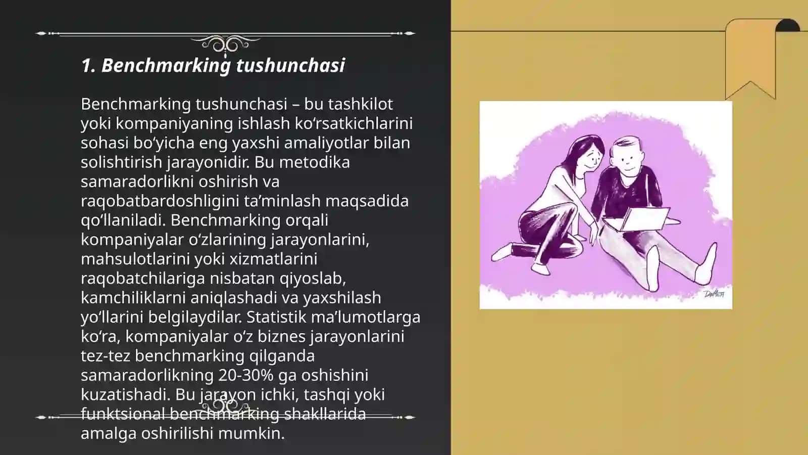 Benchmarkingning tushunchasi 3