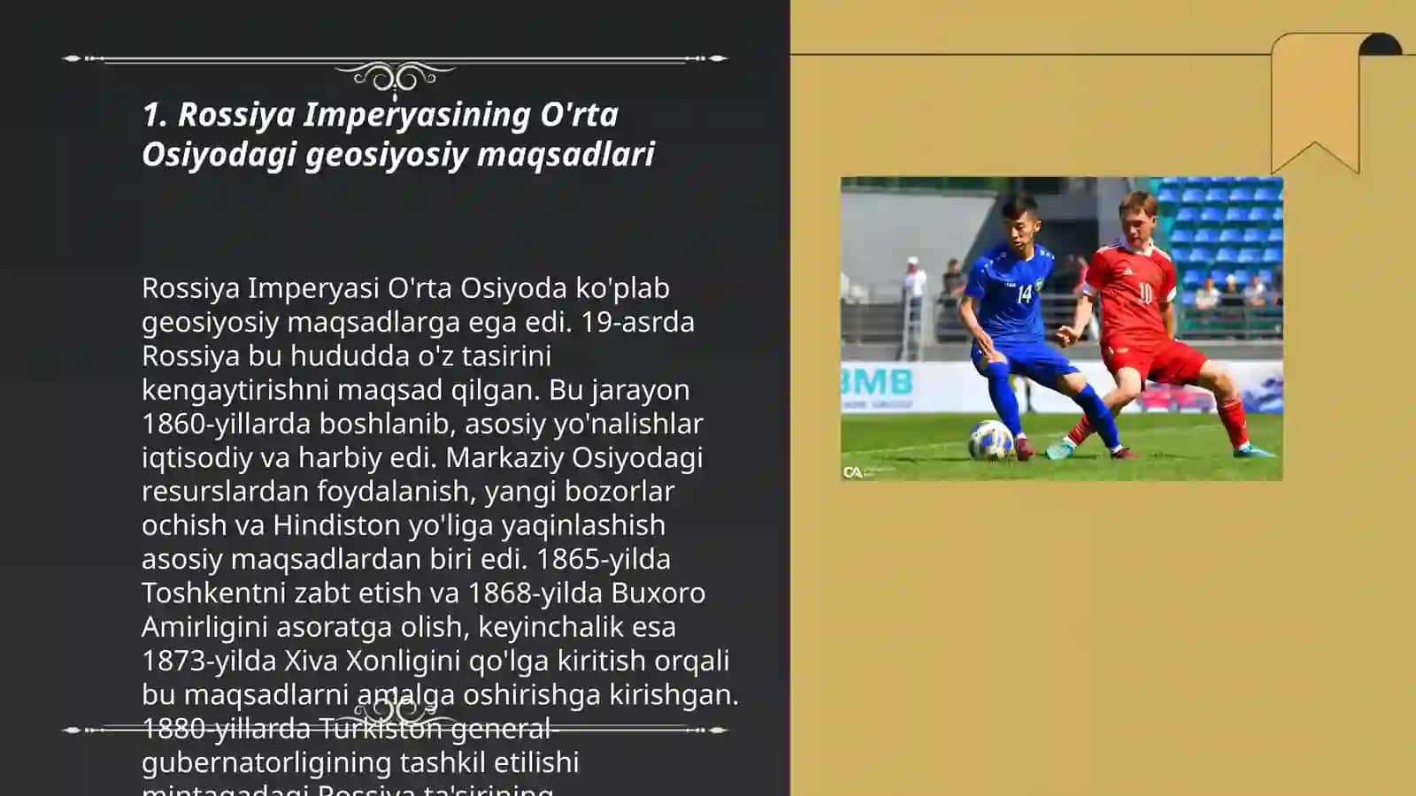 Rossiya Imperyasining O'rta Osiyoga yurishlari 3