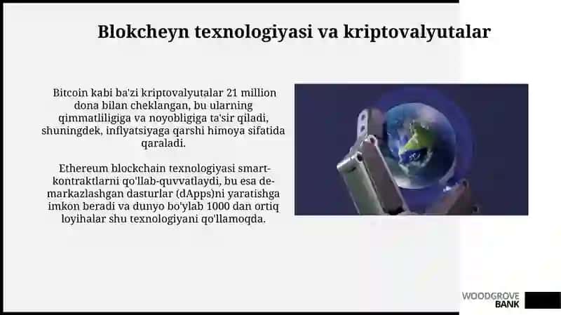 Blokcheyn texnologiyasi va kriptovalyutalar 3