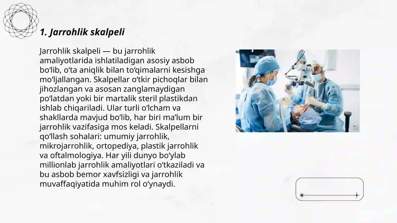 Xirurgik stomatologiyada qoʻllaniladigan asbob-uskunalar 3